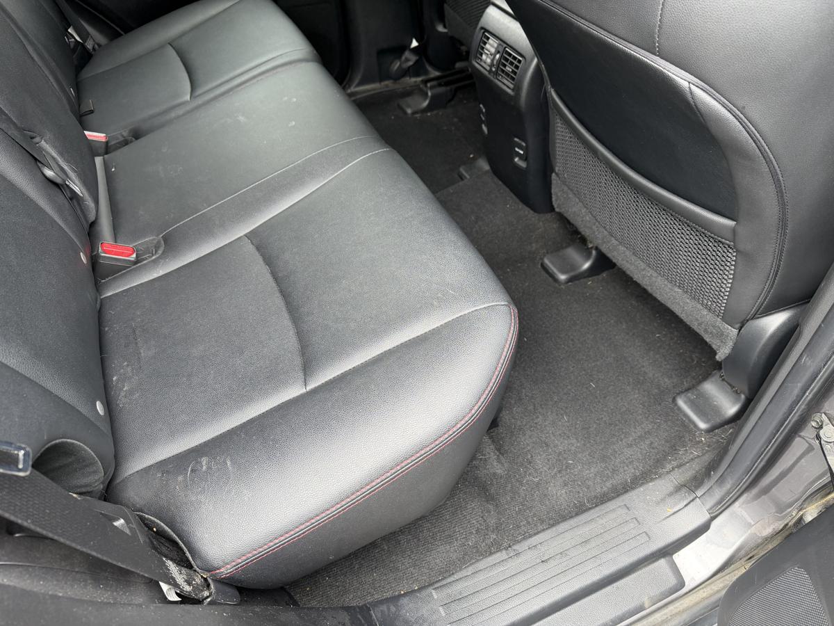 Before detailing — dirty 4Runner rear seats